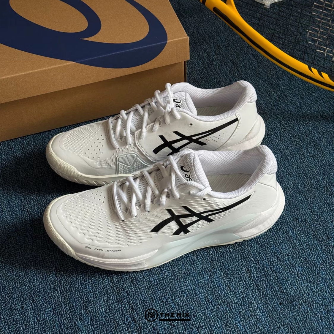 Asics Gel-Challenger 14 'White and Black' - 1041A405-101 - Chính Hãng