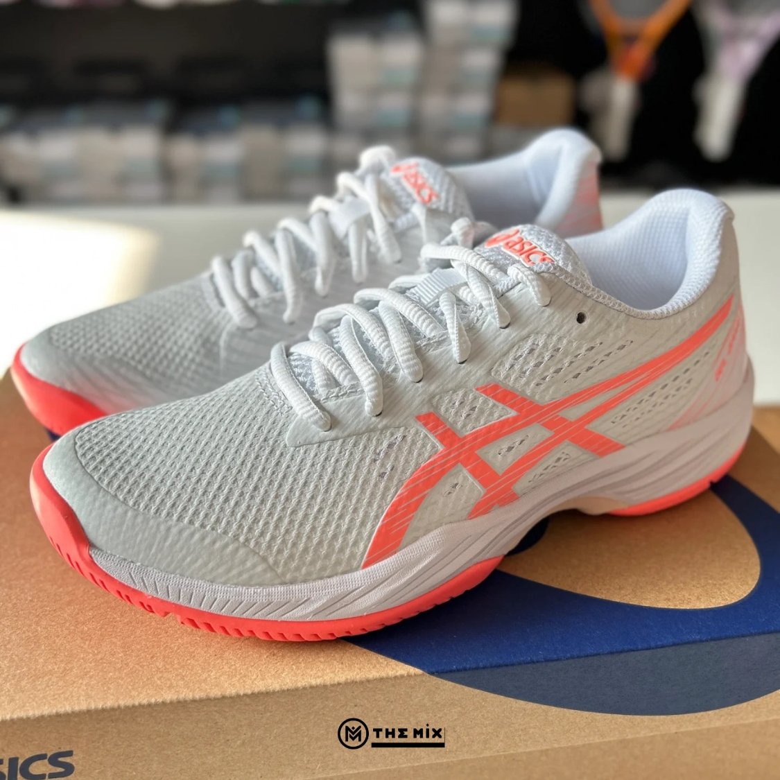 Asics Gel-Game 9 'White Sun Coral' - 1042A217-104 - Hàng Chính Hãng