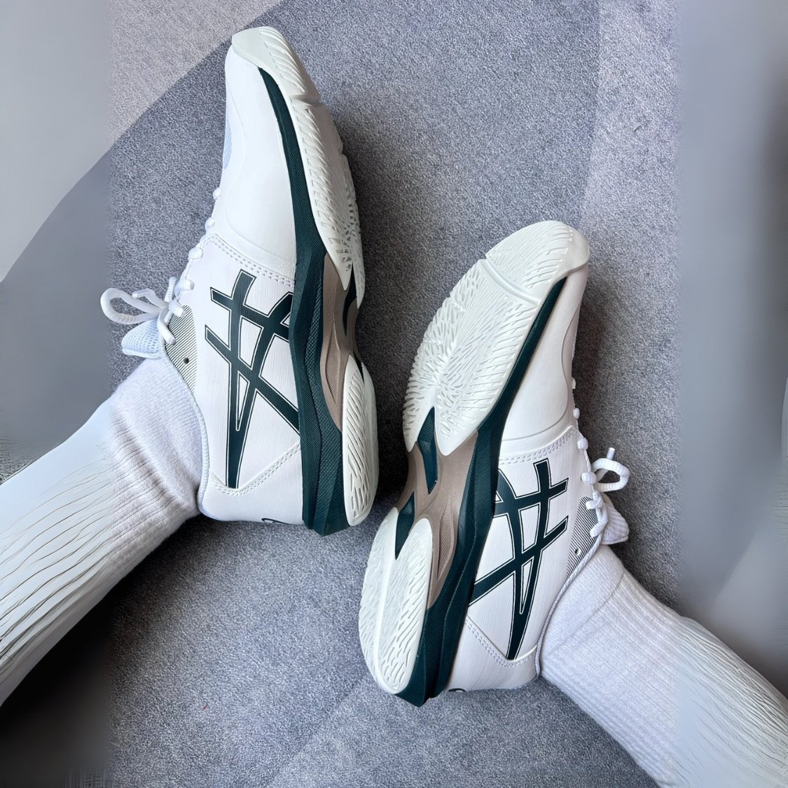 Asics Gel-Game FF 'White Saxon Green' - 1041A489-100