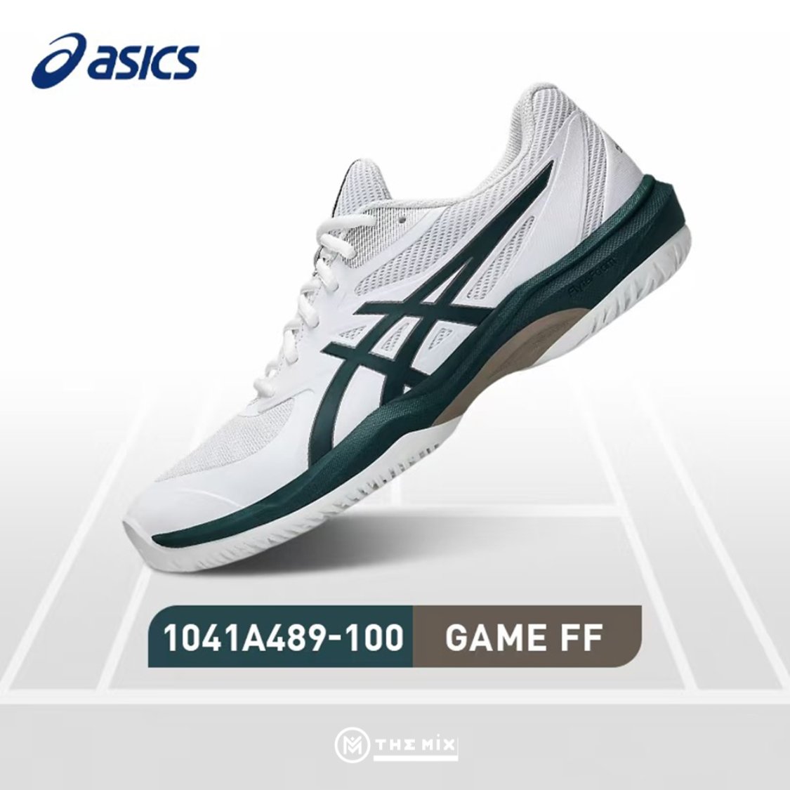 Asics Gel-Game FF 'White Saxon Green' - 1041A489-100