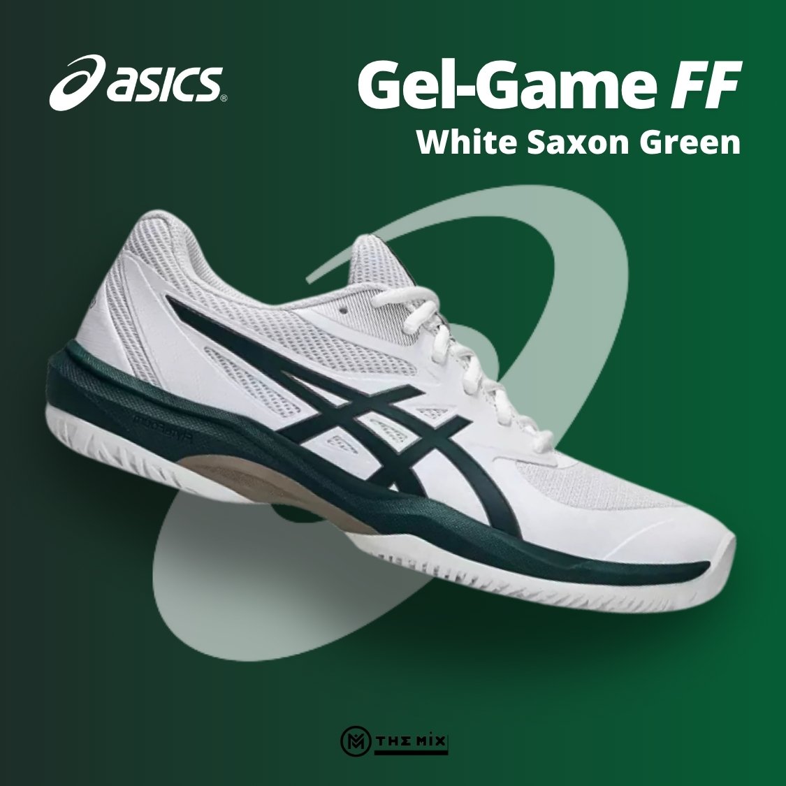 Asics Gel-Game FF 'White Saxon Green' - 1041A489-100