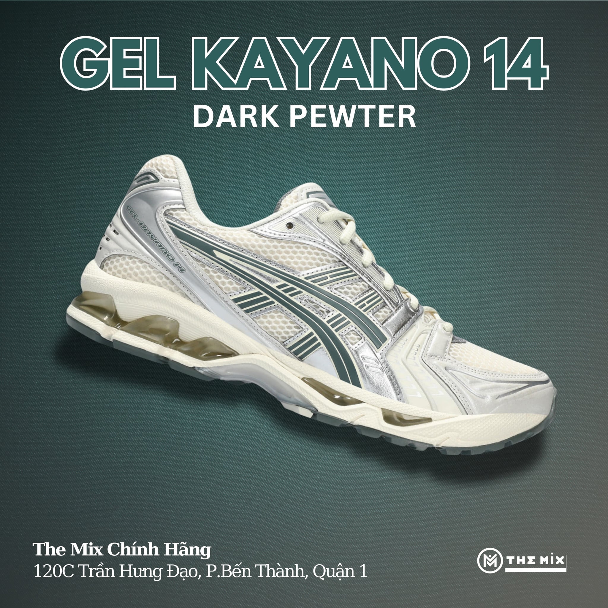 Asics Gel Kayano 14 Birch 'Dark Pewter' - 1201A019-200 - Chính Hãng