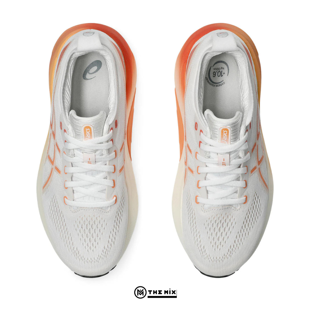 Asics Gel-Kayano 31 White Faded Orange - 1012B670-100 - Chính Hãng