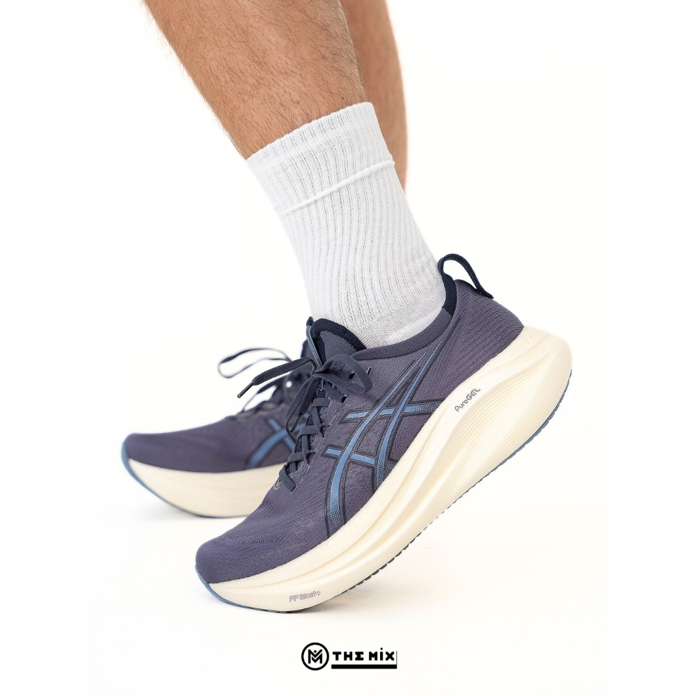 Asics GEL-NIMBUS 27 Indigo Fog/Denim Blue - 1011B958-500 - Hàng Chính Hãng
