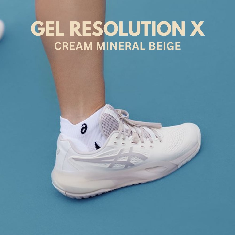 Asics Gel Resolution X Cream Mineral Beige 1042A279 101