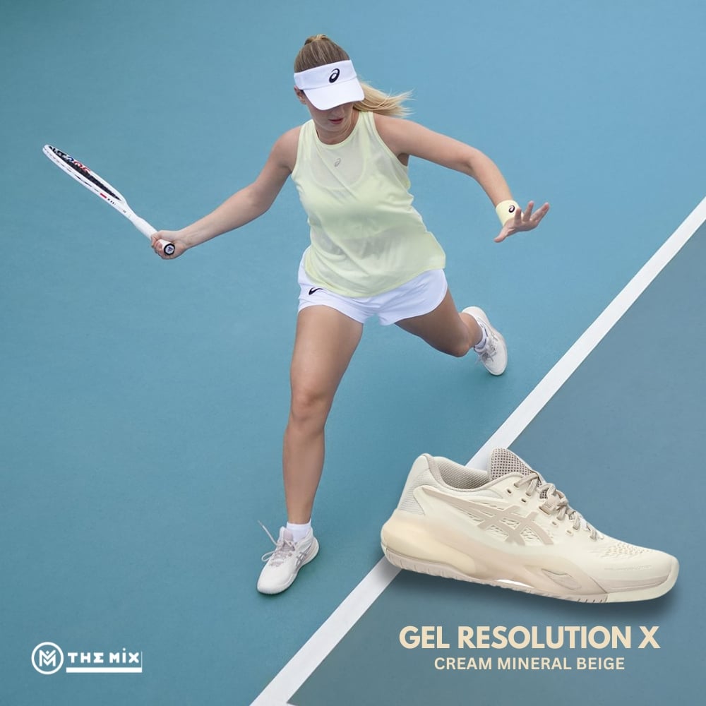 Asics Gel Resolution X Cream Mineral Beige 1042A279 101