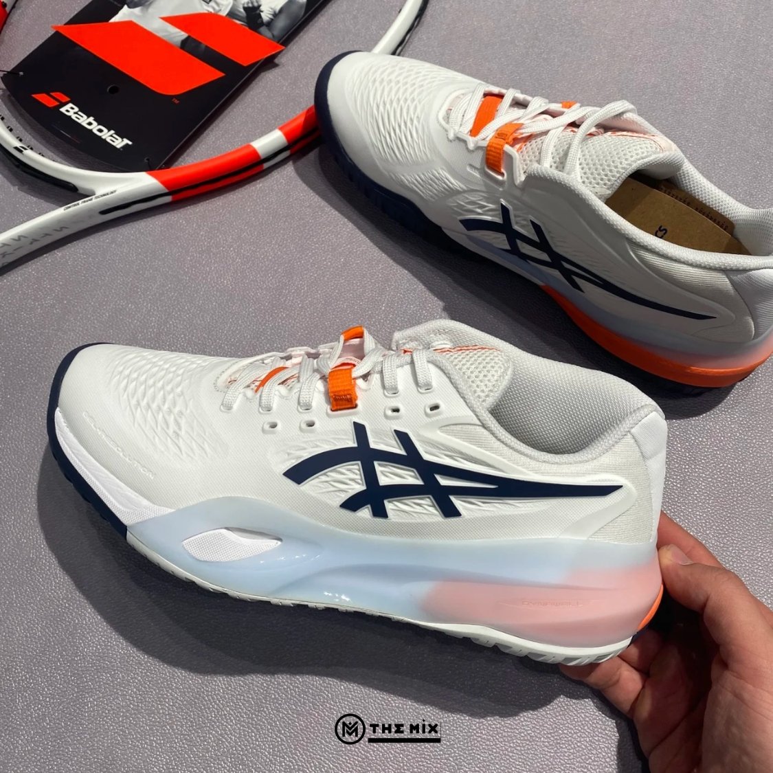 Asics Gel-Resolution X 'Indigo Fog' - 1041A481-110 - Hàng Chính Hãng