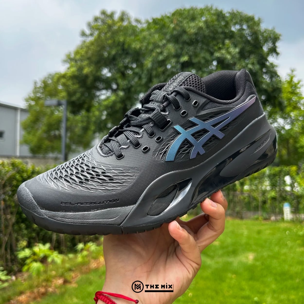 Asics Gel Resolution X Night Energy Black - Prism Blue - 1041A526