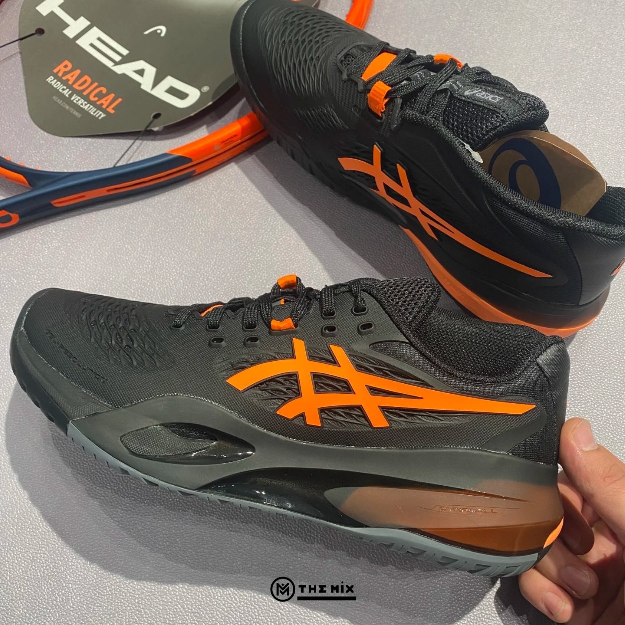 Asics Gel Resolution X Shocking Orange - 1041A481 001 - Chính Hãng