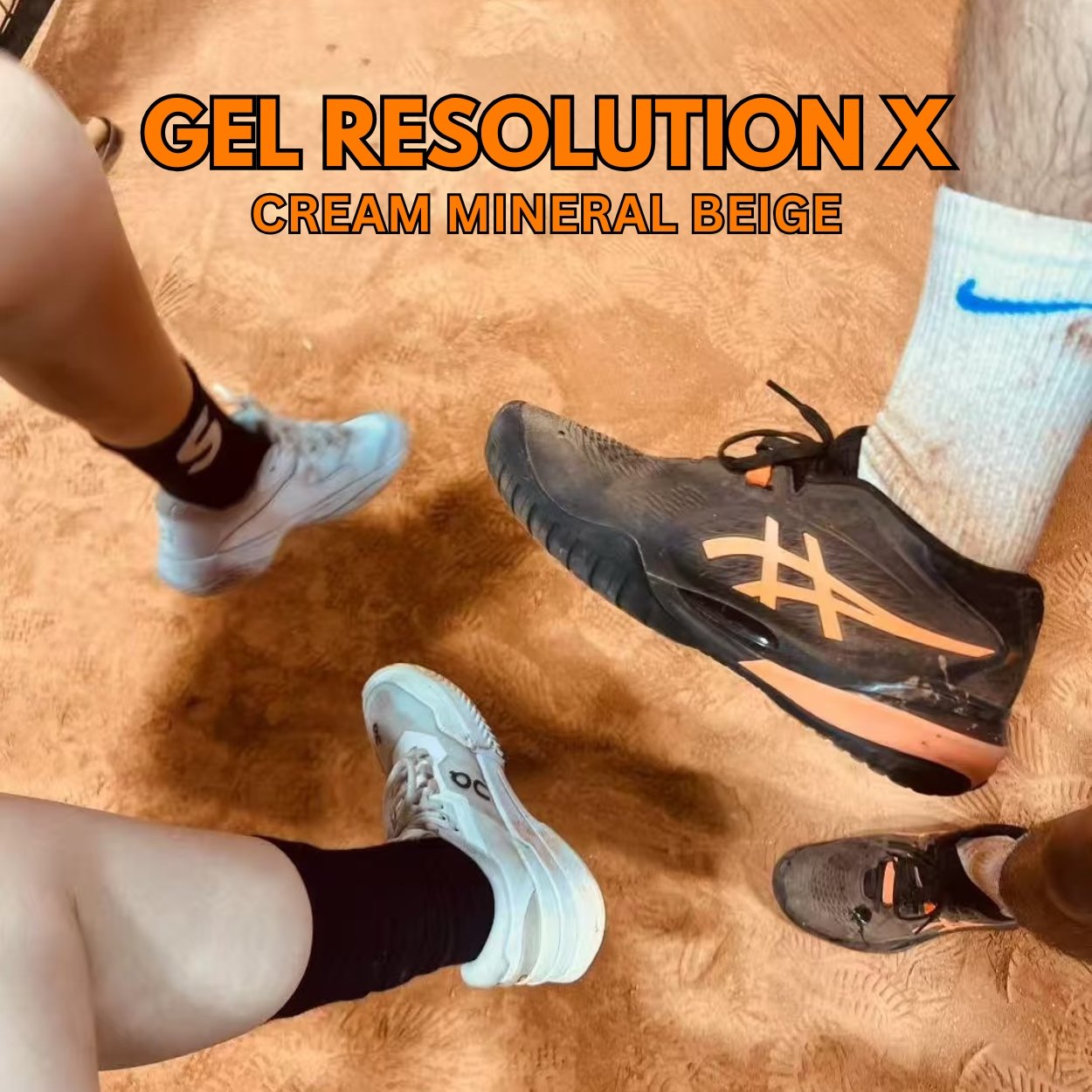 Asics Gel Resolution X Shocking Orange - 1041A481 001 - Chính Hãng