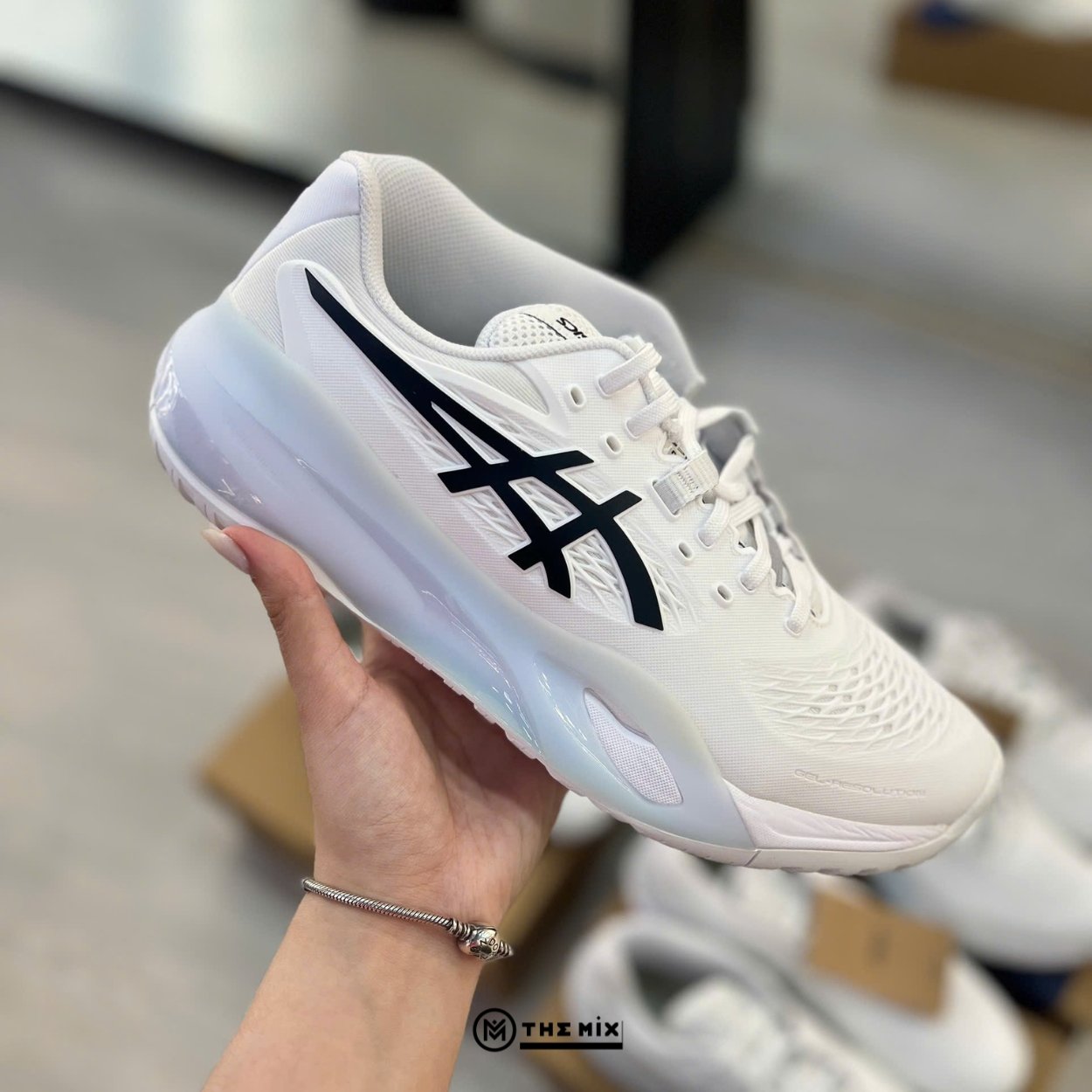 Asics Gel-Resolution X 'White Black' - 1041A481-100