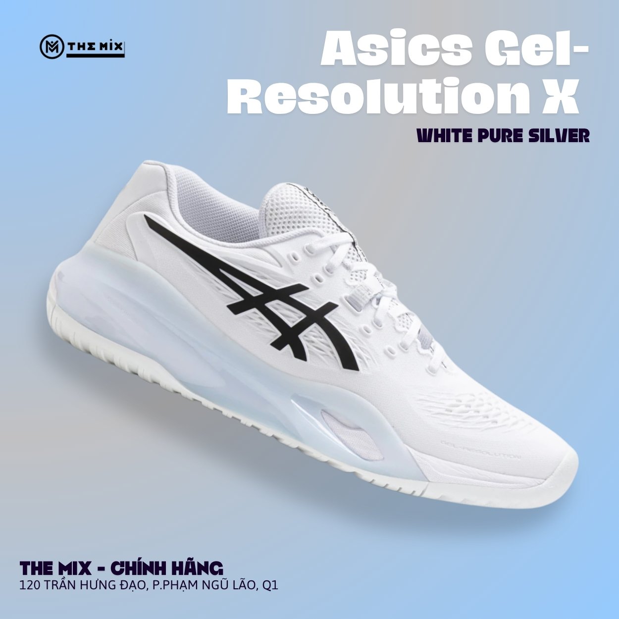 Asics Gel-Resolution X 'White Black' - 1041A481-100