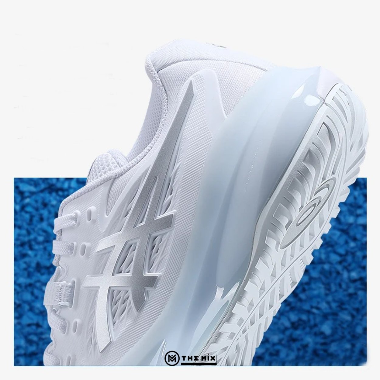 Asics Gel Resolution X 'White Pure Silver' - 1042A279-100 - Chính Hãng