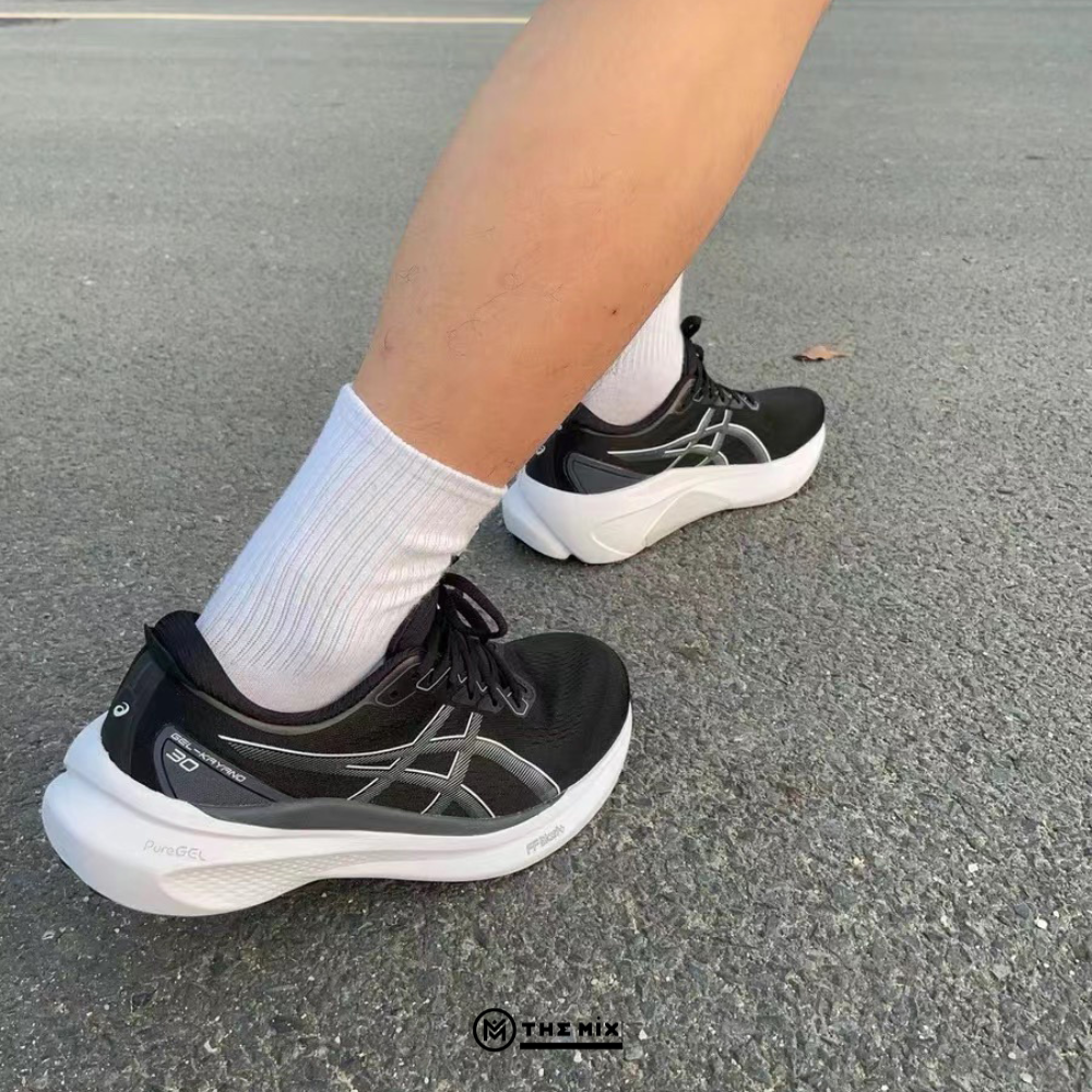 Asics Kayano 30 Black/Sheet Rock - 1011B548-002 Chính Hãng