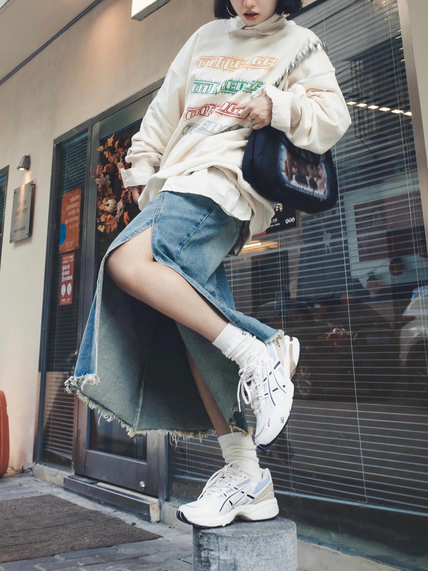 Asics Gel-1090 Cream Brown - 1203A243-023 - Hàng Chính Hãng
