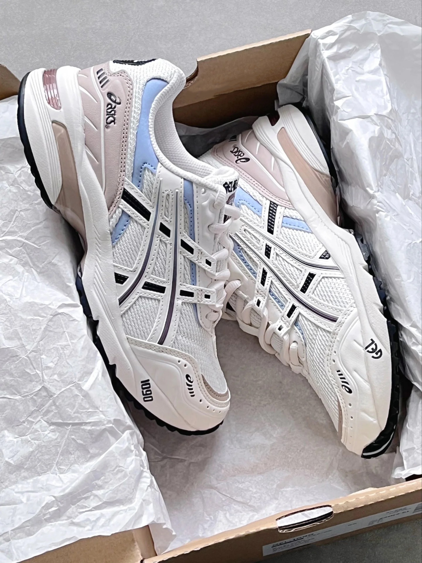 Asics Gel-1090 Cream Brown - 1203A243-023 - Hàng Chính Hãng