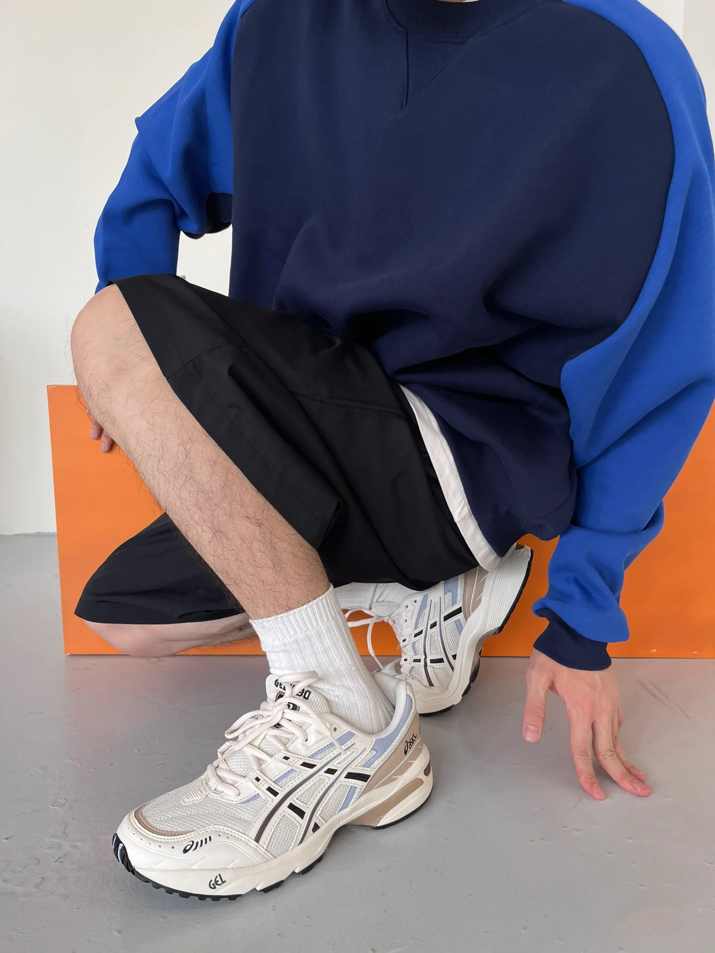 Asics Gel-1090 Cream Brown - 1203A243-023 - Hàng Chính Hãng