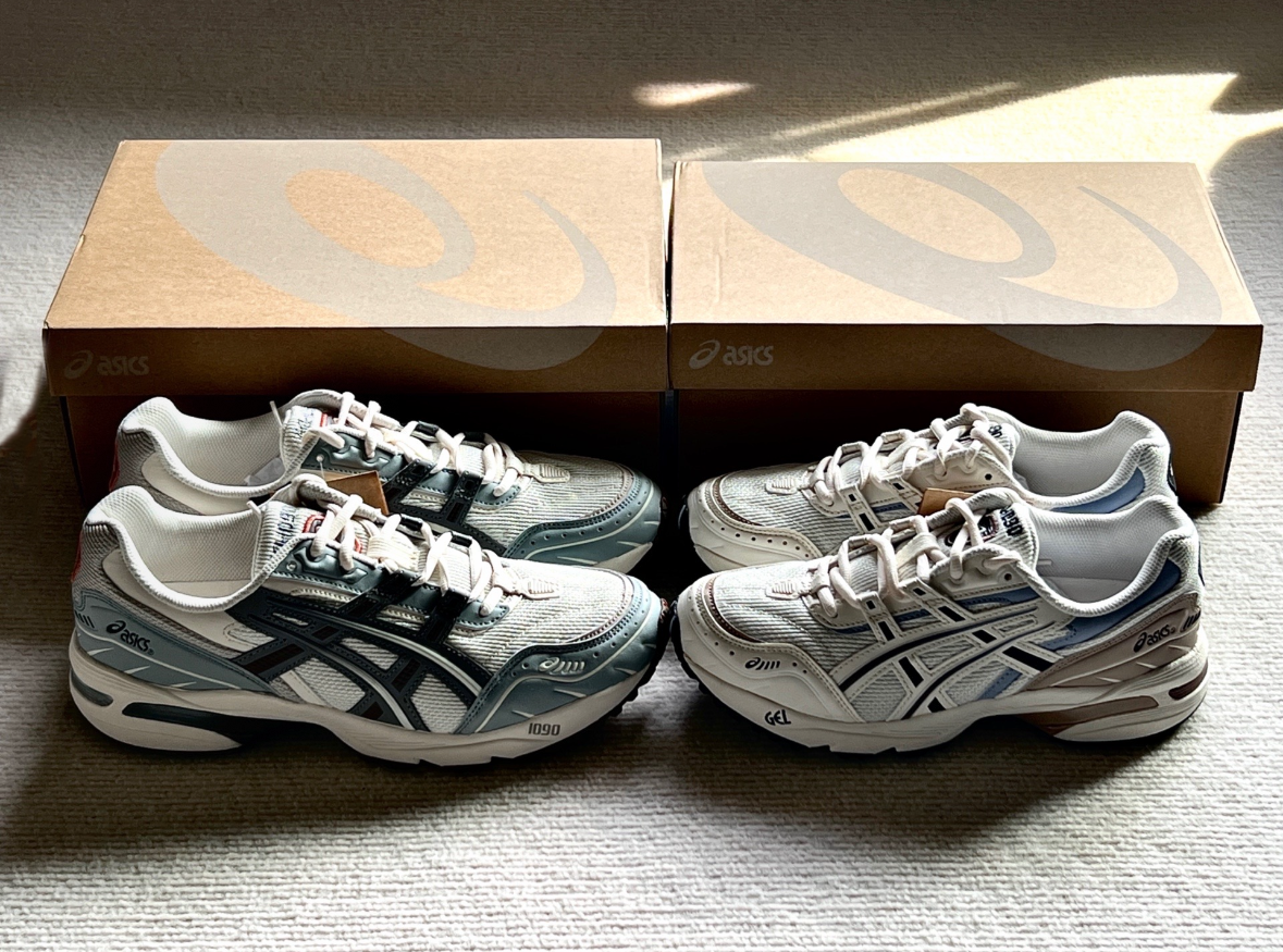 Asics Gel-1090 Cream Brown - 1203A243-023 - Hàng Chính Hãng