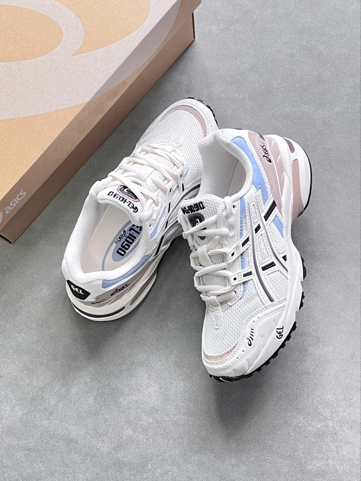 Asics Gel-1090 Cream Brown - 1203A243-023 - Hàng Chính Hãng
