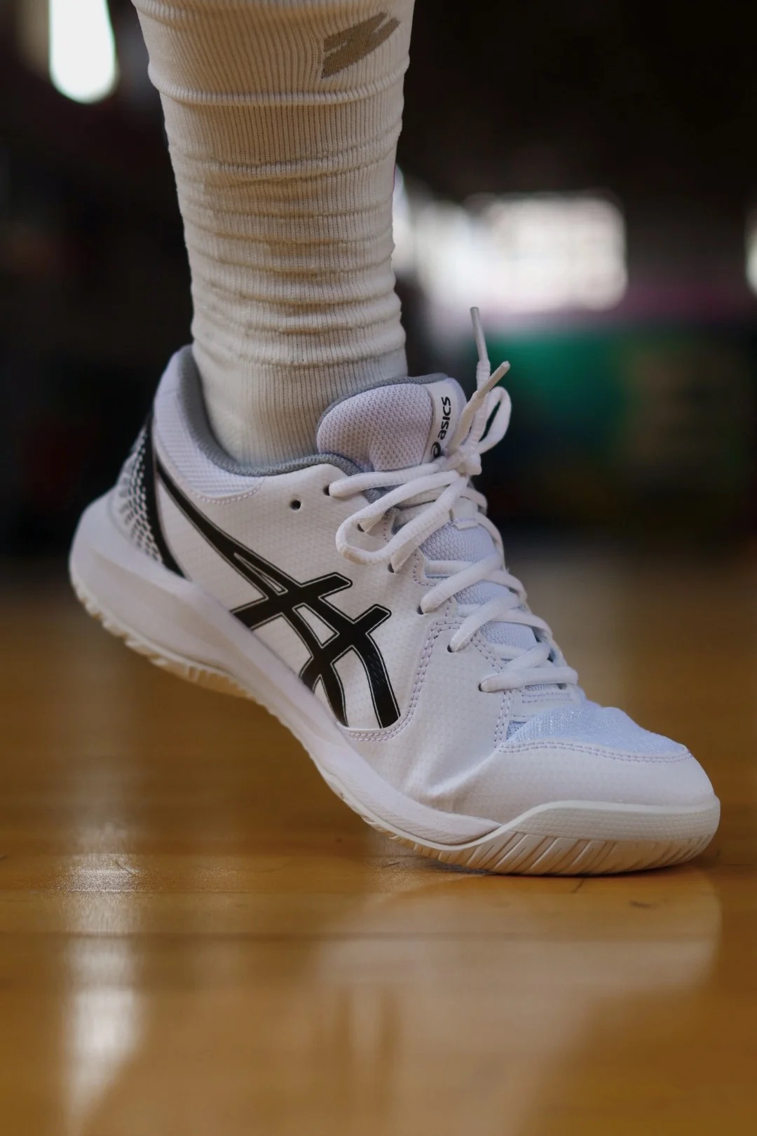 Asics Gel Dedicate 8 Trắng Đen - 1041A408-101 - Hàng Chính Hãng