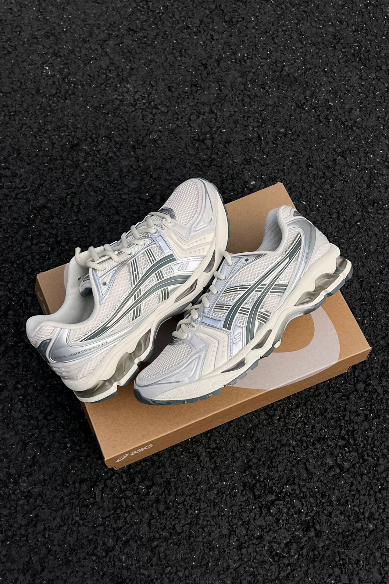 Asics Gel Kayano 14 Birch 'Dark Pewter' - 1201A019-200 - Chính Hãng