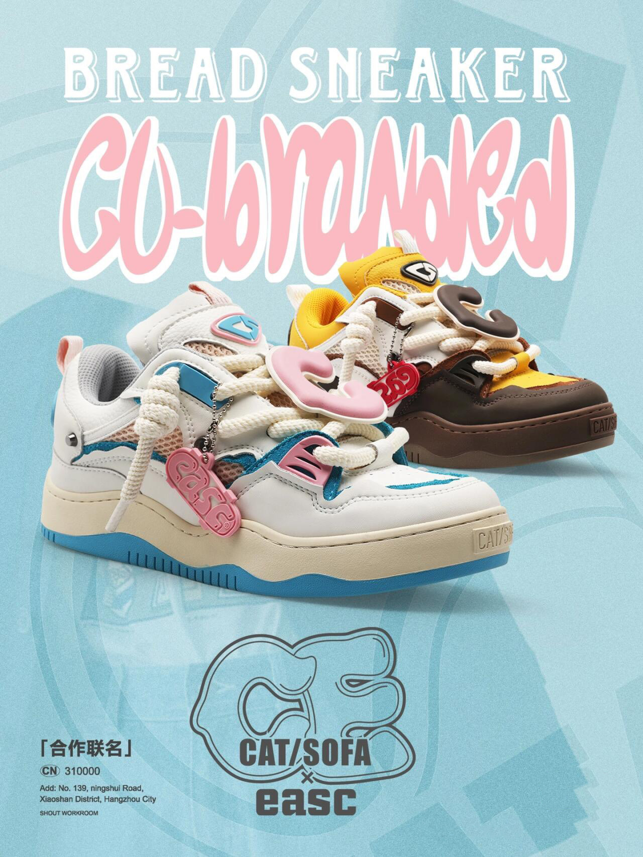 Cat&Sofa Love Wave AC295 - Xanh Dương - Hàng Chính Hãng Có Sẵn