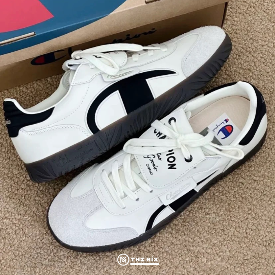 Champion Essentials Champ T-Trainer Cream Black -  U4CFCTW14U3