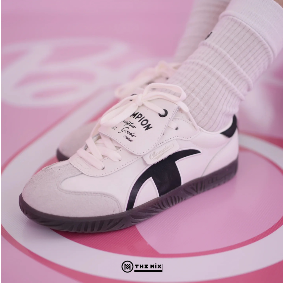 Champion Essentials Champ T-Trainer Cream Black -  U4CFCTW14U3
