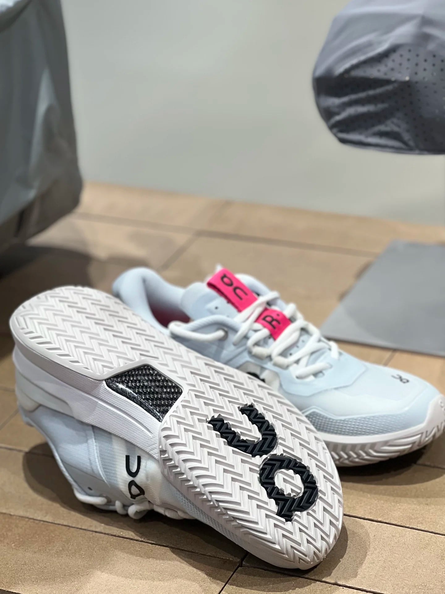 Giày Pickleball - Tennis ON The Roger Pro 2 Blue & Pink - 3WE10333496