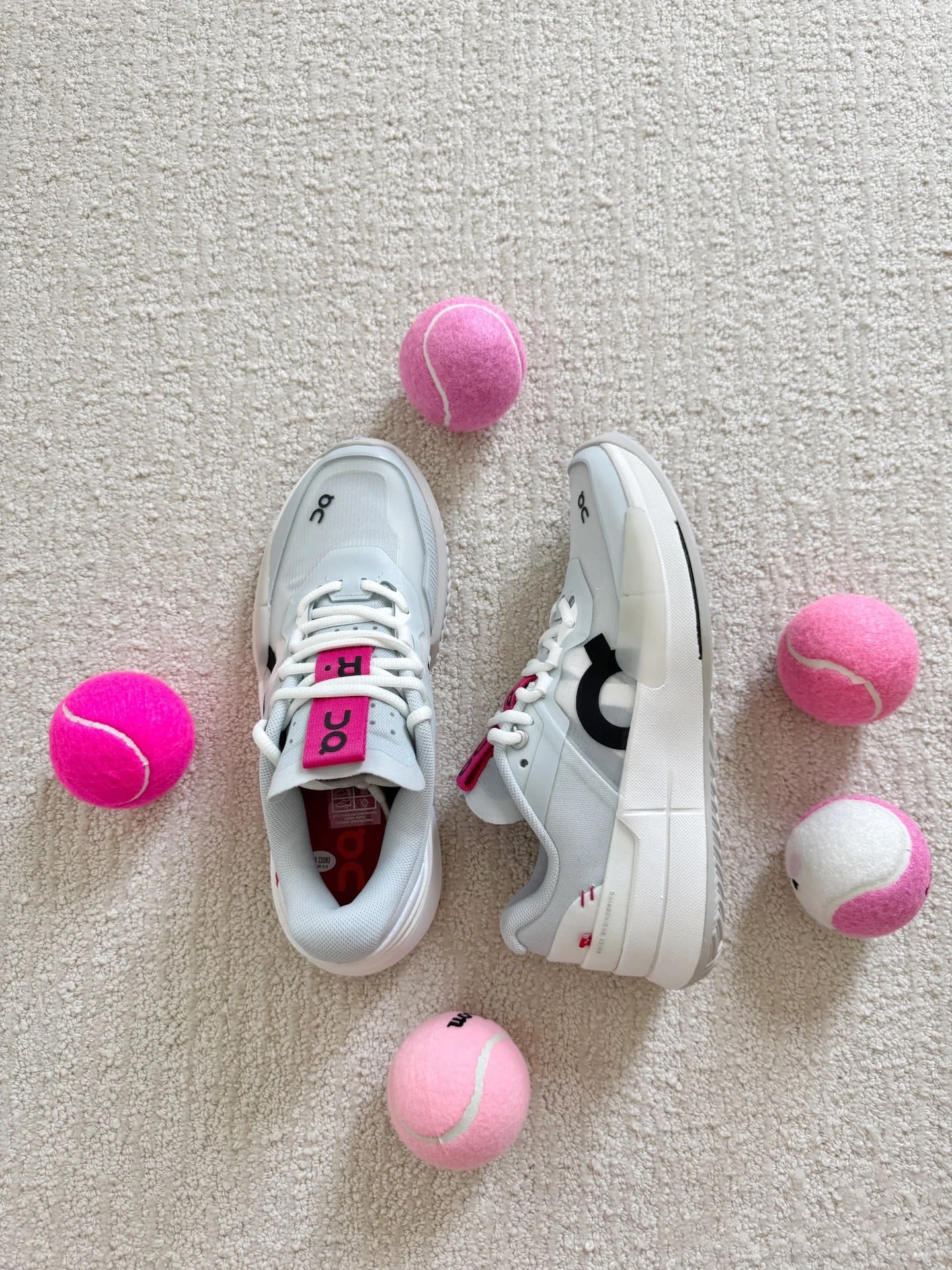 Giày Pickleball - Tennis ON The Roger Pro 2 Blue & Pink - 3WE10333496