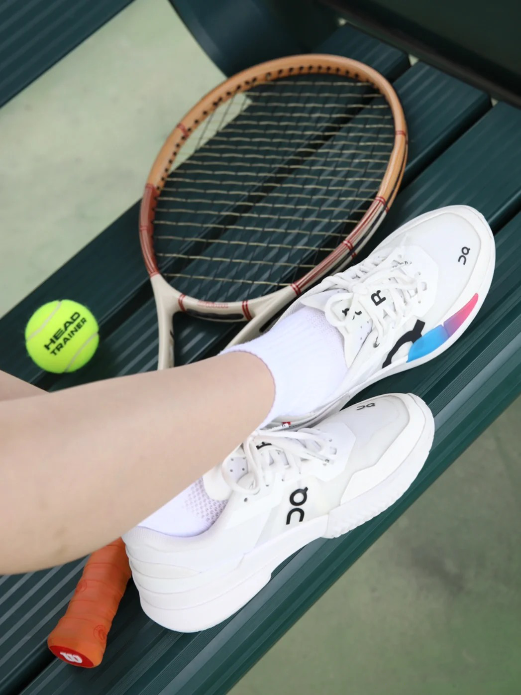 Giày Pickleball ON Running The Roger Pro 2 White Malibu - 3ME10302840