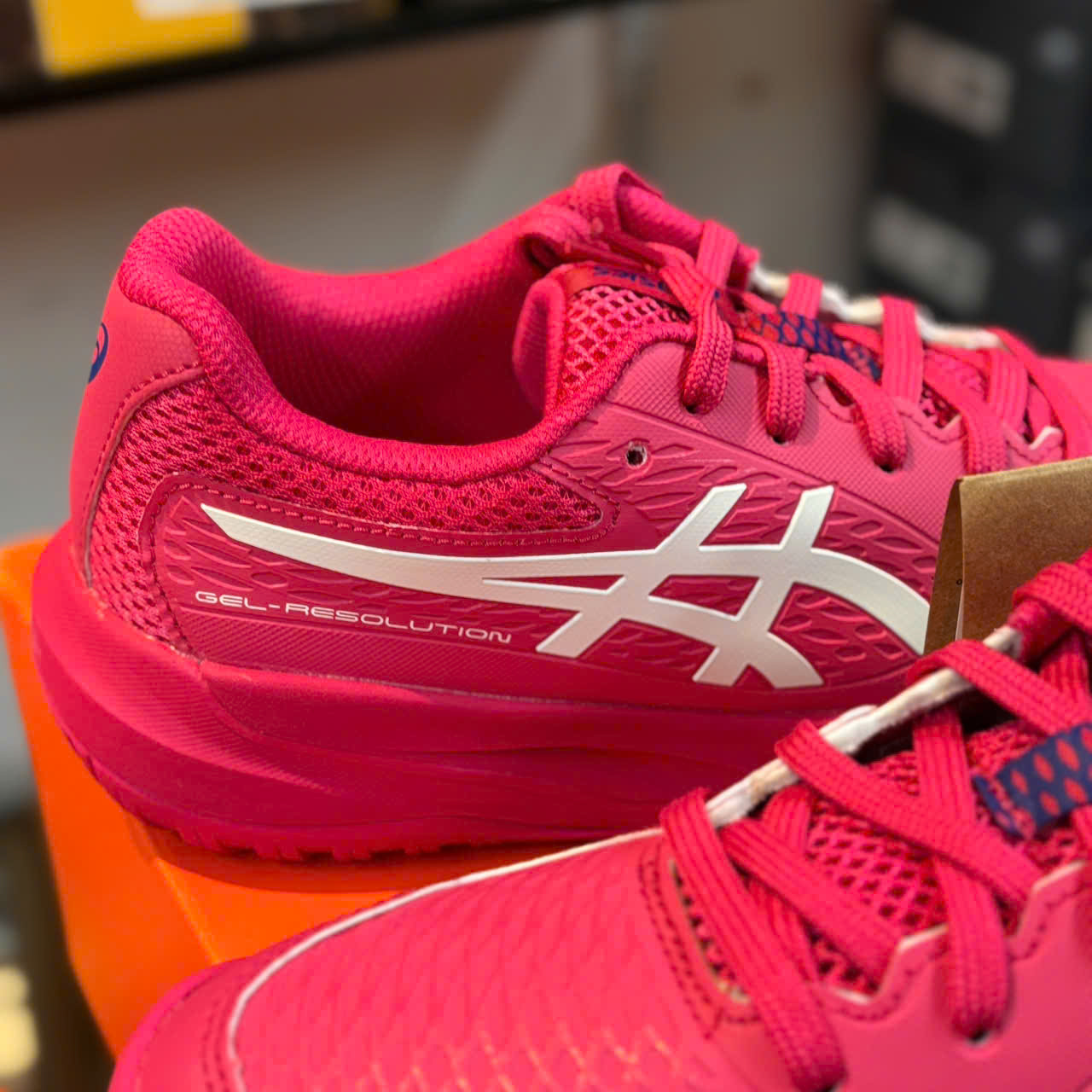 Asics Gel-Resolution X GS Bright Rose Cream - 1044A081-700  Chính Hãng