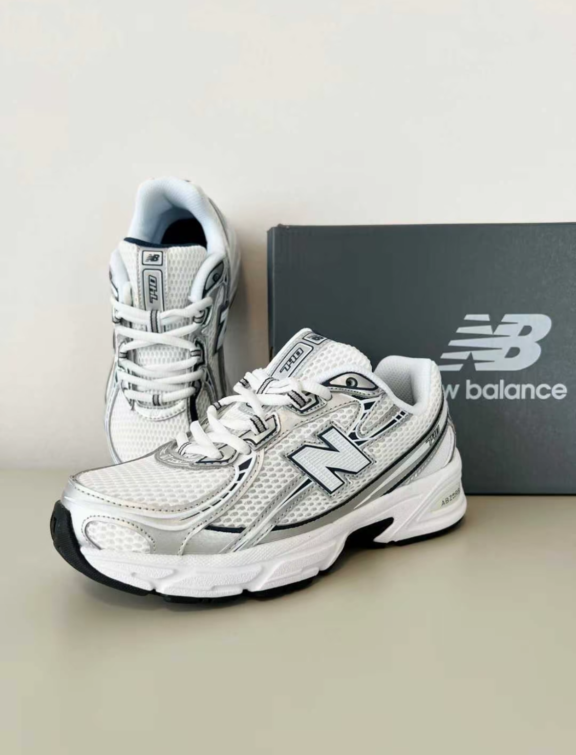 New Balance 740 White & Shadow Grey - U740WN2 - New Balance Chính Hãng