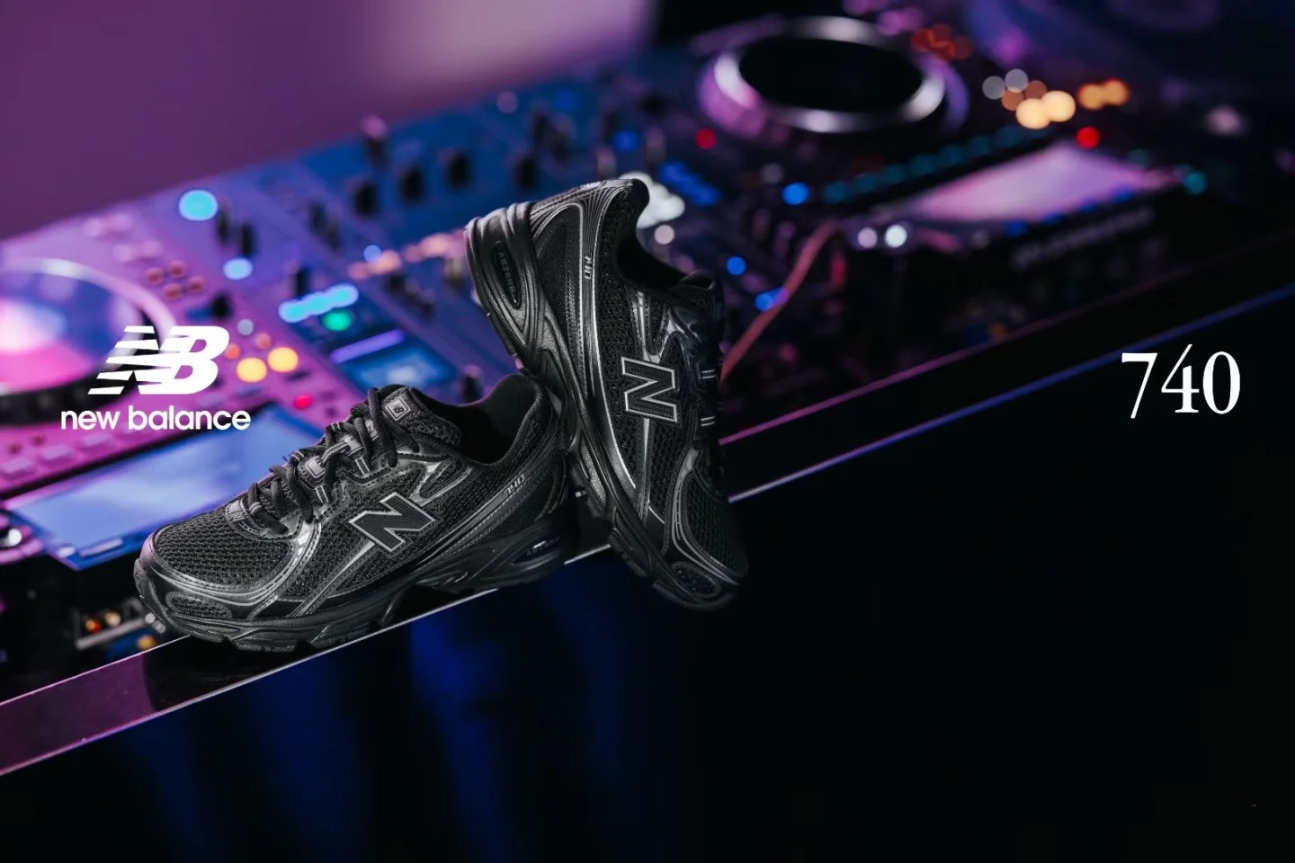 New Balance 740 'Black Silver' - U740BM2 - Hàng Chính Hãng