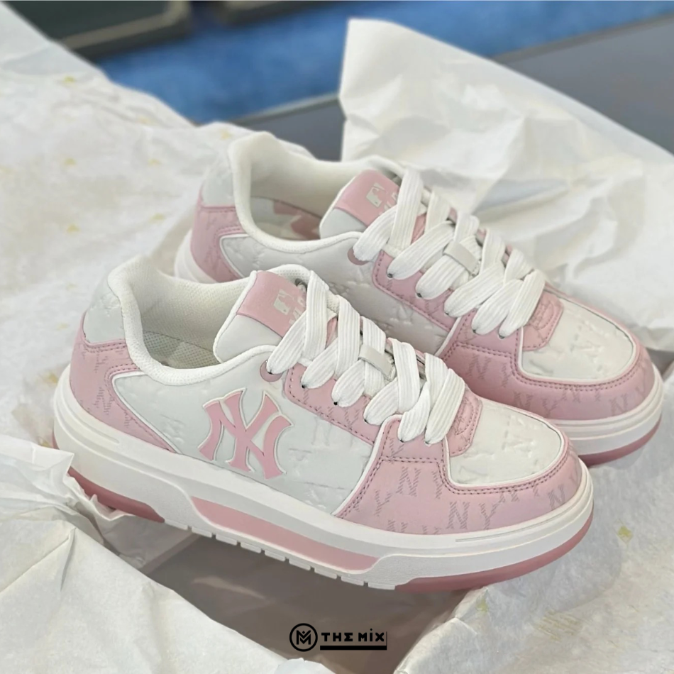 The Mix - MLB Chunky Liner Monogram Hồng Embo Valentine - 3ASXM075N-50PKS