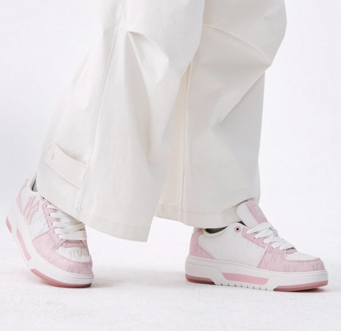 The Mix - MLB Chunky Liner Monogram Hồng Embo Valentine - 3ASXM075N-50PKS
