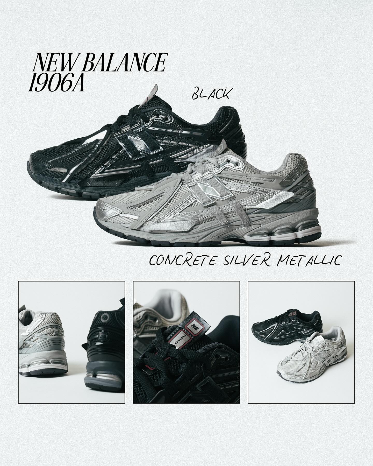 New Balance 1906AG Concrete Silver Metallic - M1906AG - Hàng Chính Hãng