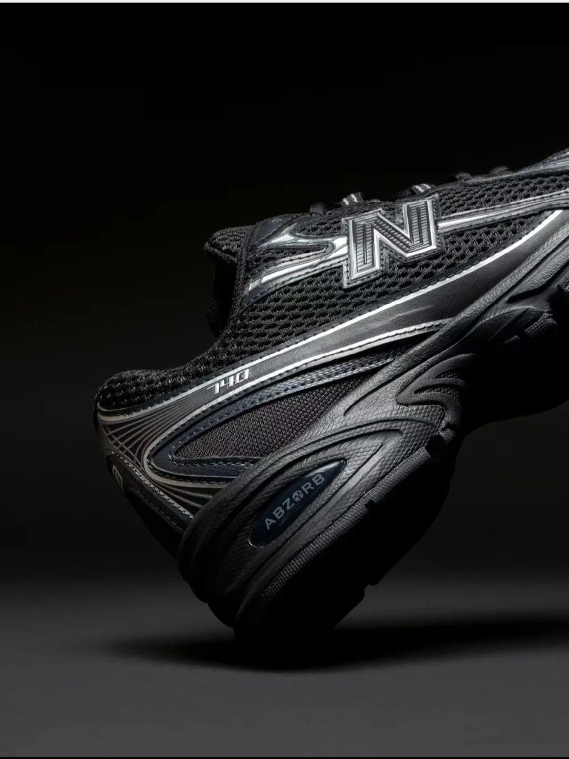 New Balance 740 'Black Silver' - U740BM2 - Hàng Chính Hãng