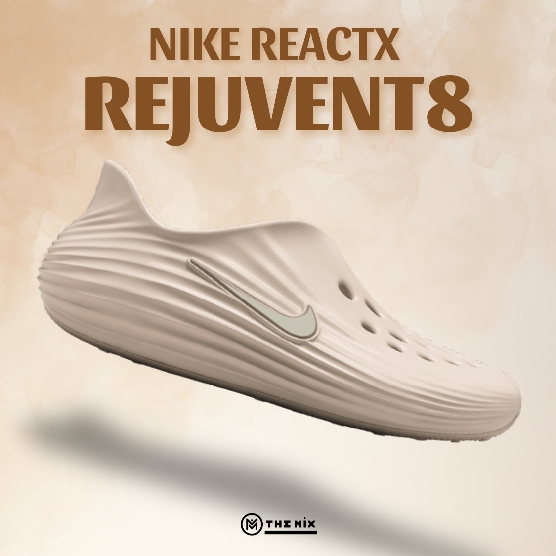 Nike ReactX Rejuven8 Beige - HV5060-100 - Hàng Chính Hãng