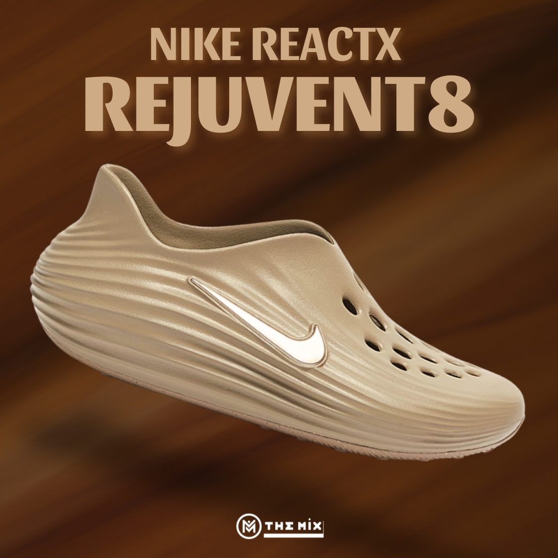 Nike ReactX Rejuven8 Khaki - HV5060-200 - Hàng Chính Hãng