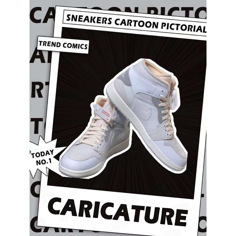 Nike Air Jordan 1 Mid Inside Out - Mã DQ3726-100 - Chính Hãng