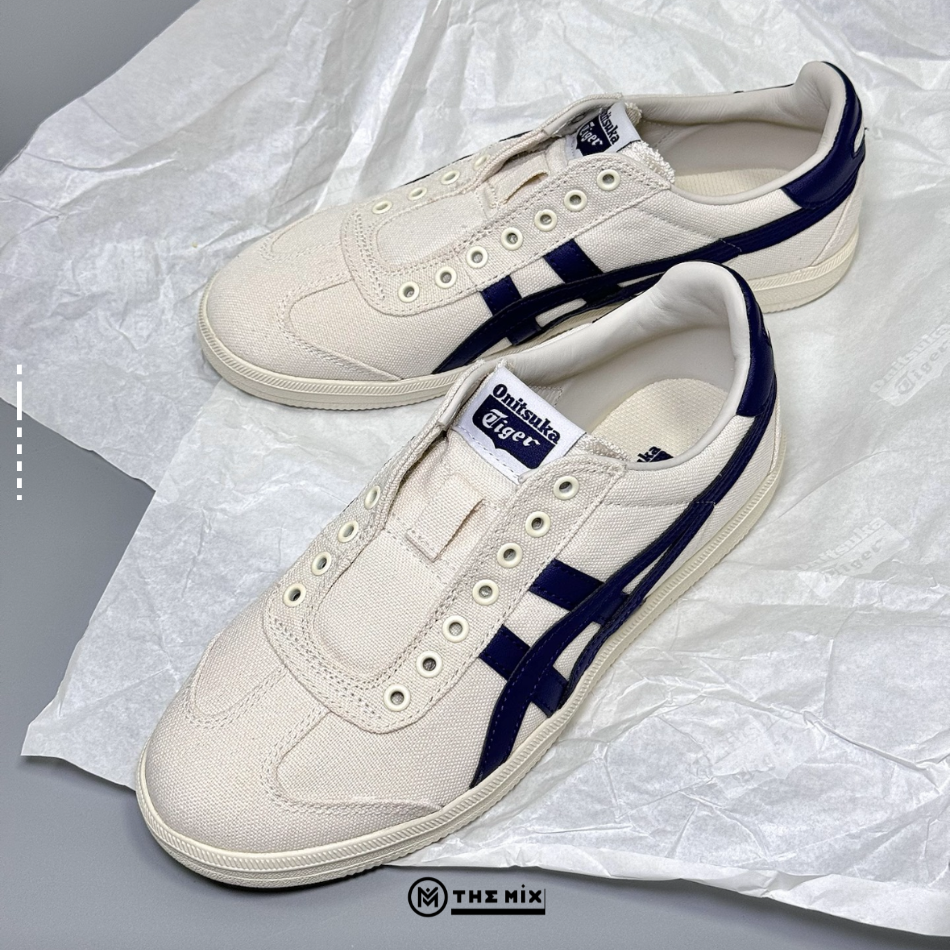 Onitsuka Tiger Tokuten Slip-On White Blue - 1183C142-200 - Chính Hãng