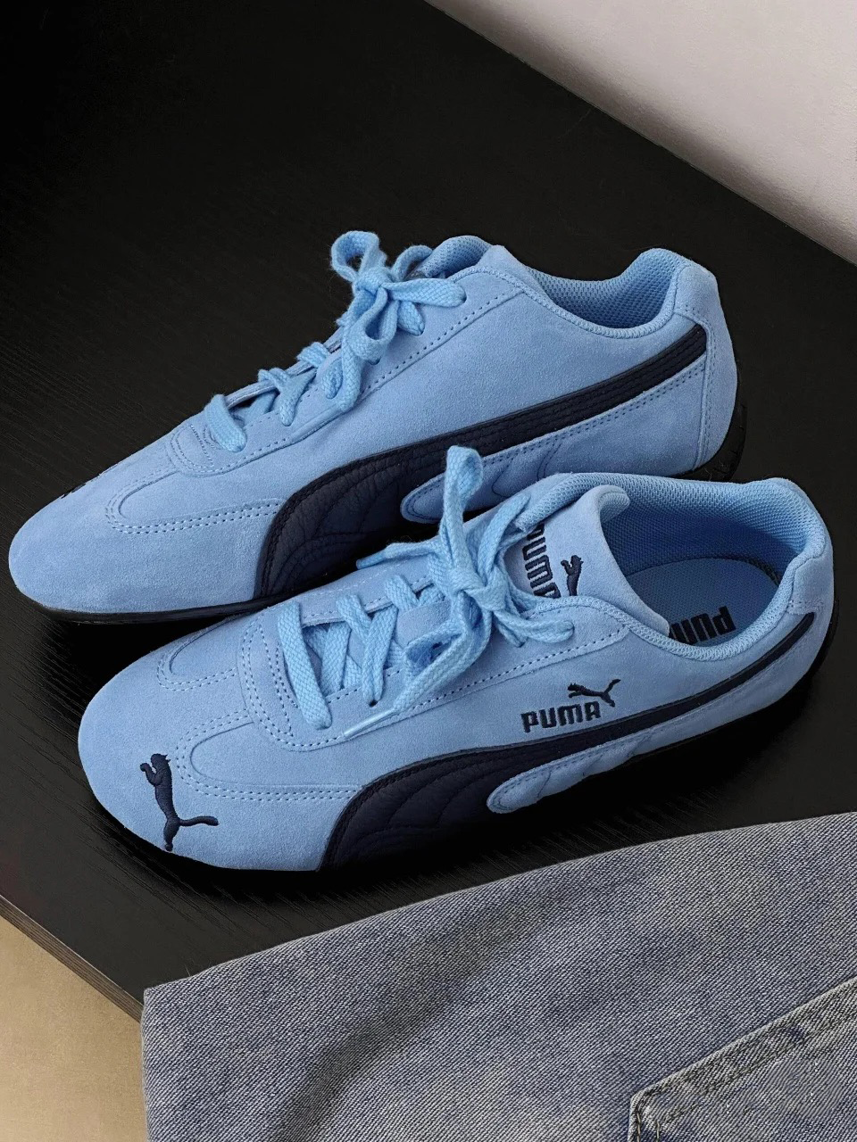 Puma Speedcat OG 'Team Light Blue' - 398847-01 - Hàng Chính Hãng