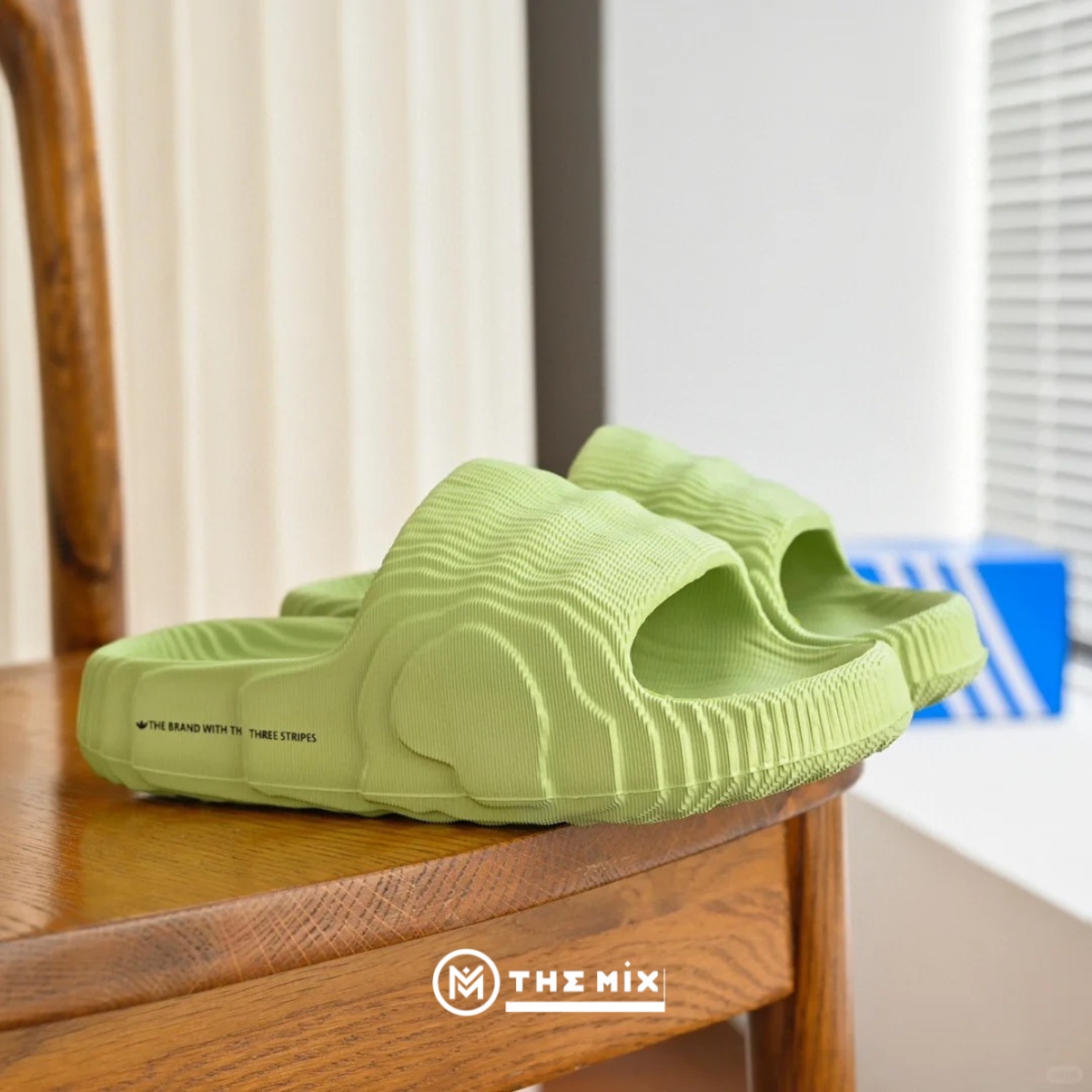 ADIDAS ADILETTE 22 SLIDES 'MAGIC LIME'