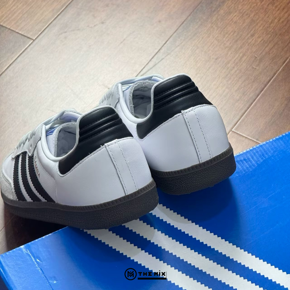 adidas Samba OG White Black Gum - Mã: B75806 - Hàng Chính Hãng