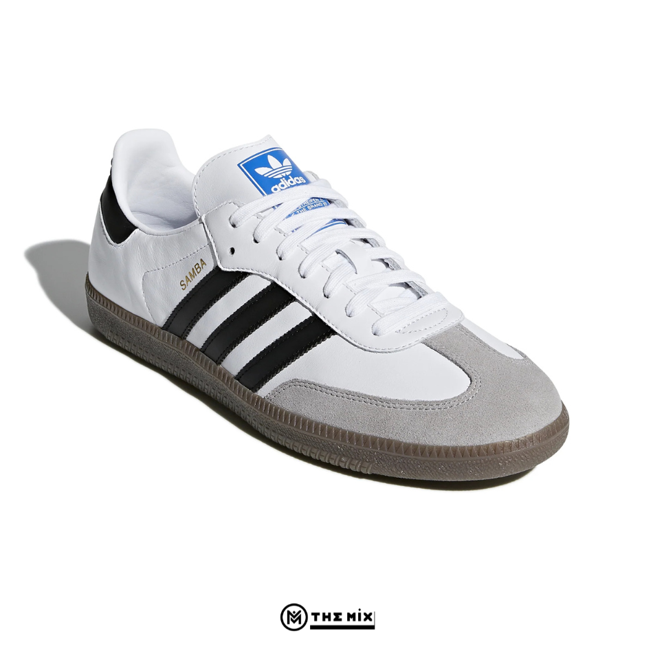 adidas Samba OG White Black Gum - Mã: B75806 - Hàng Chính Hãng