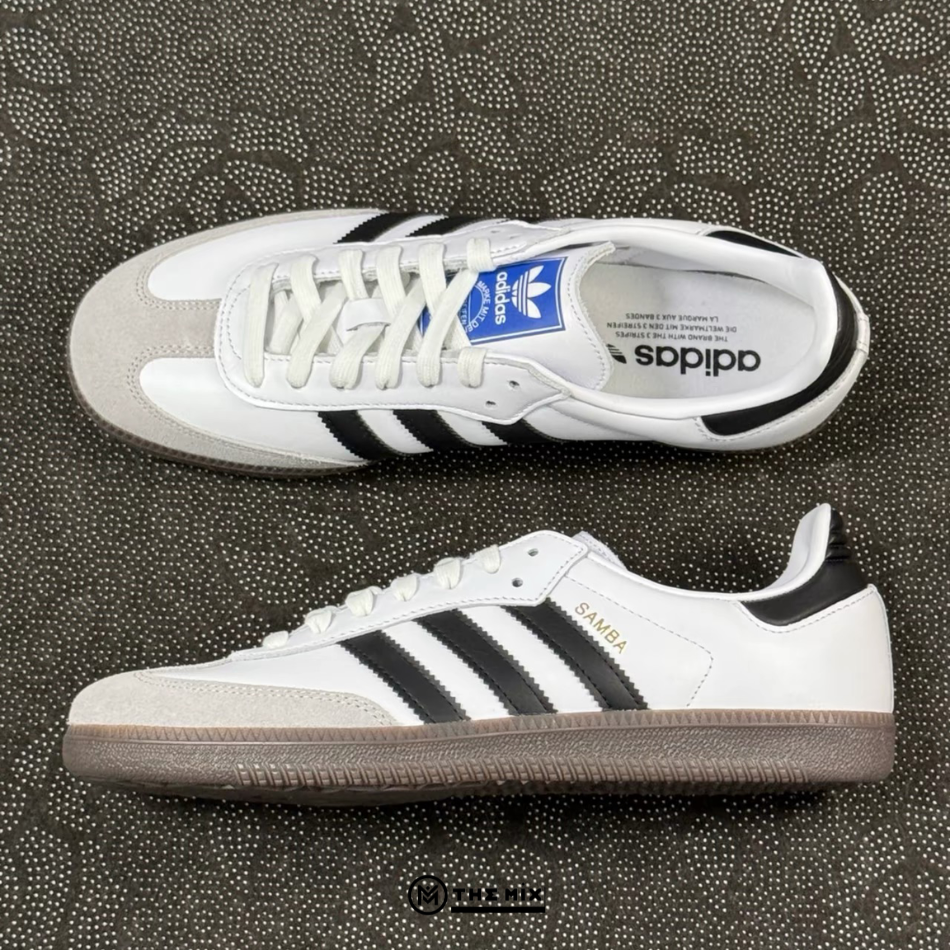 adidas Samba OG White Black Gum - Mã: B75806 - Hàng Chính Hãng