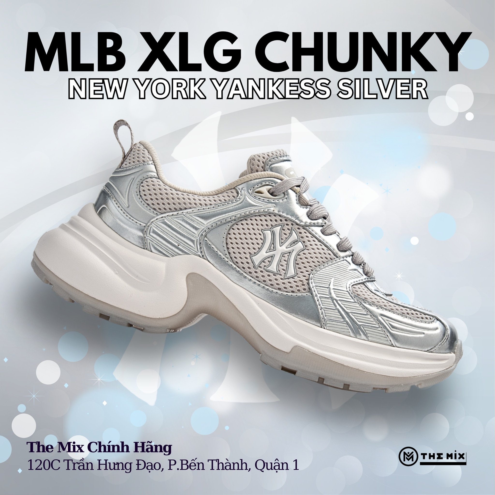 MLB XLG Chunky New York Yankess - 3ASHW045N-50SIS - Chính Hãng