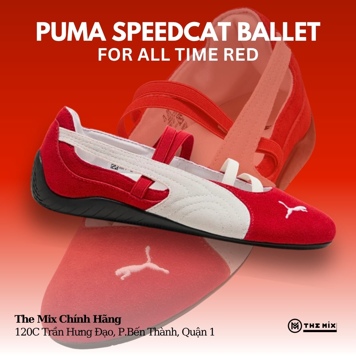 Puma Speedcat Ballet For All Time Red - 401287-07 - Hàng Chính Hãng