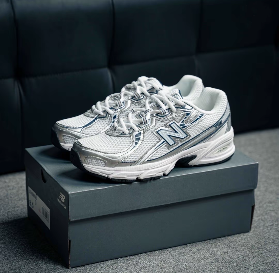 New Balance 740 White & Shadow Grey - U740WN2 - New Balance Chính Hãng